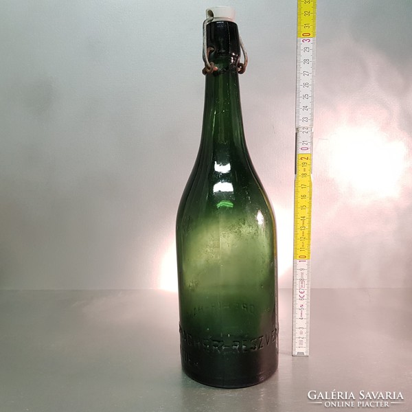 "Dreher-Haggenmacher-Részvény Serfőzdék" csatos sörösüveg (778)