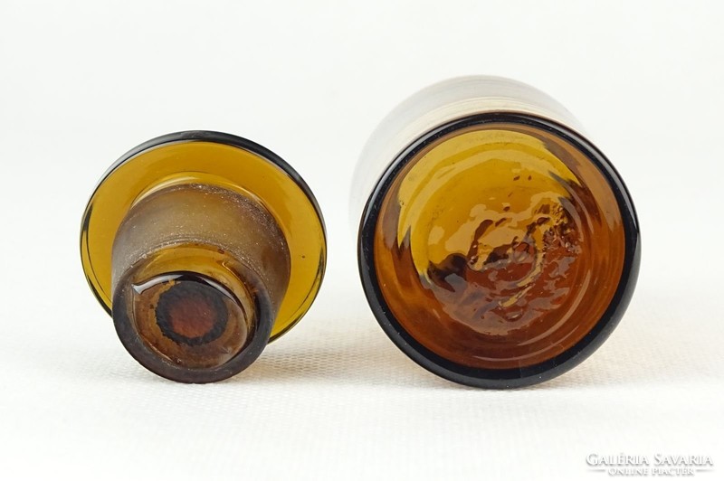 0P991 Antik barna gyógyszertári patika üveg