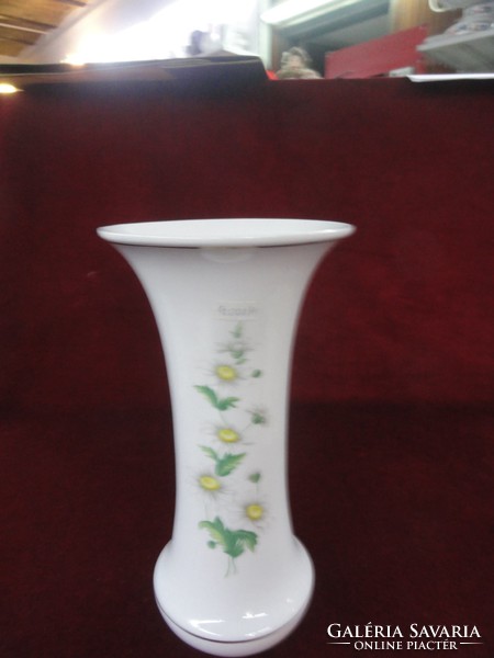 Hollóházi porcelán emlék váza, RÁBA relikvia.32 cm magas. Vanneki!