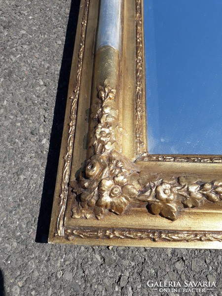 86 cm x 73 cm! Bieder wall mirror Biedermeier mirror large size gorgeous elegance anywhere