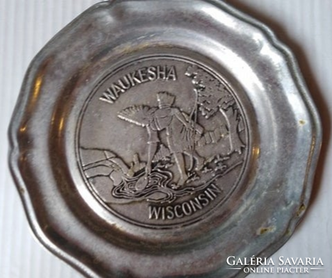 Waukesha Wisconsin Wilton Columbia PA USA Small Armetale Craft Bowl Bowl (Native American)