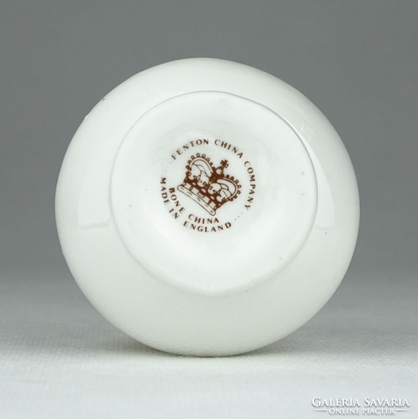 0X999 Régi angol porcelán ibolyaváza 12 cm