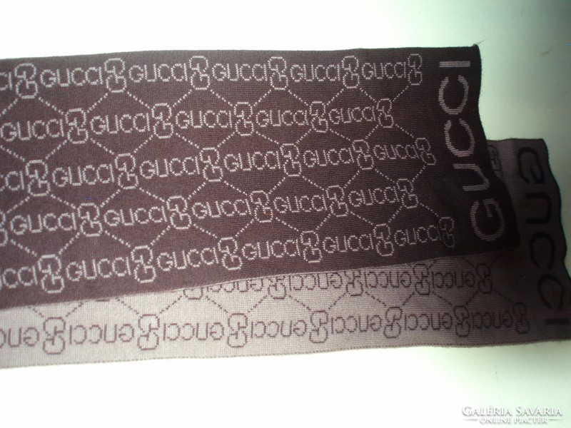 Vintage Gucci knitted scarf