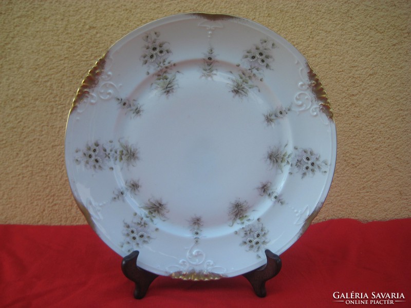 Pfeifer und lőwenstein porcelain decorative plate, exquisite handwork 25 cm