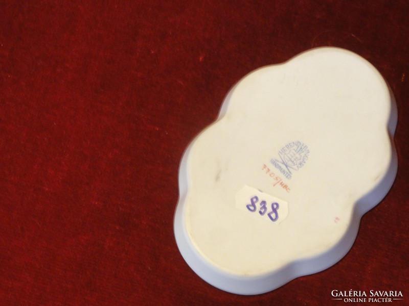 Herendi porcelán tálka, típusszáma: 7705/VBC. Nagyon ritka, egyedi darab. Vanneki!