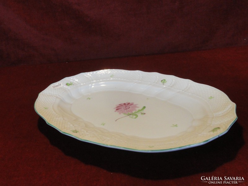 Herend porcelain autumn rosy meat dish. Its size is 34 x 24 cm. He has!
