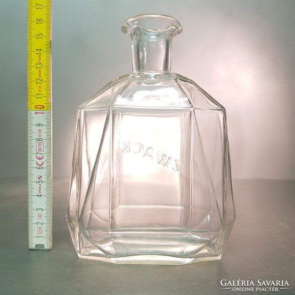 "Zwack 1/2 L." közepes likőrösüveg (841)