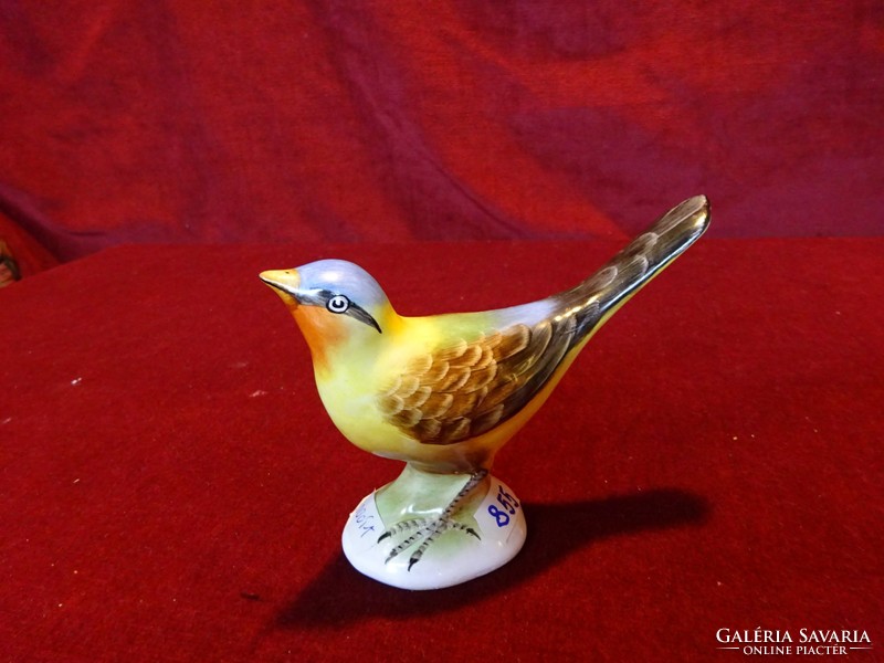 Bodrogkeresztúri porcelán madár. Mérete: 10,5 x 13 cm. Vanneki! Jókai