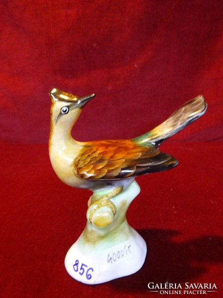 Bodrogkeresztúri porcelán madár, mérete 11,5 x 11 cm. Vanneki! Jókai.