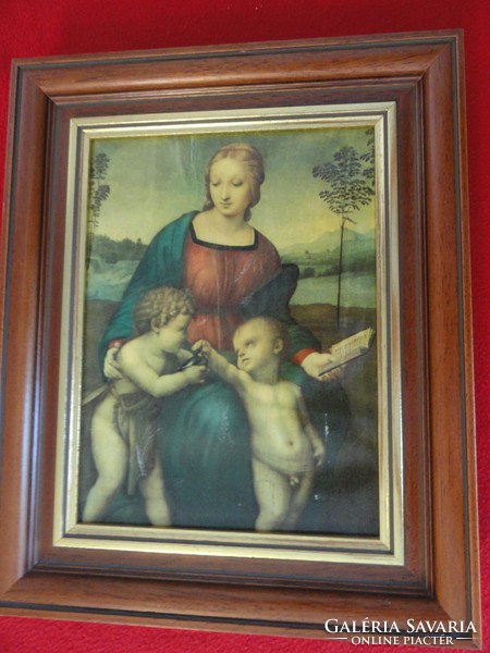 Raffaello Sanzio Festmény másolat, valódi festés, nem fotó. Vanneki!