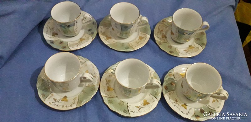 Apulum porcelain coffee set