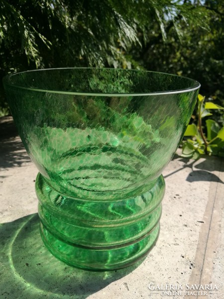 Scandinavian bay green vase