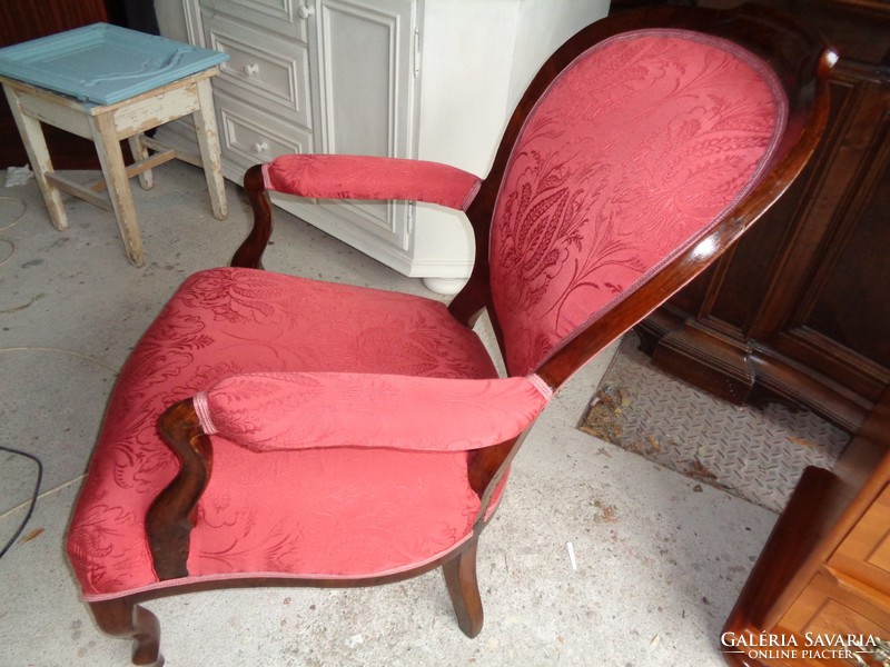Armchair renovated from the 19th century
