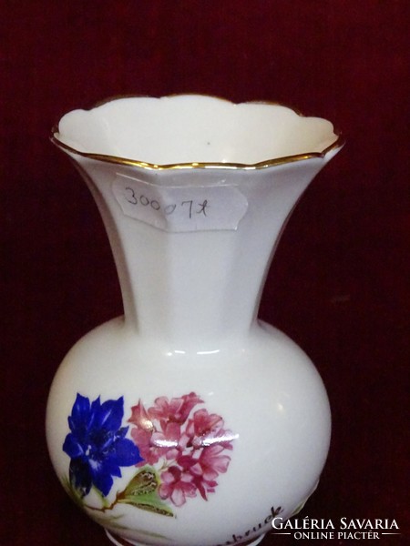 LUTZ porcelán. AUSZTRIAI váza. INNSBRUCK. 9 cm magas. Vanneki!