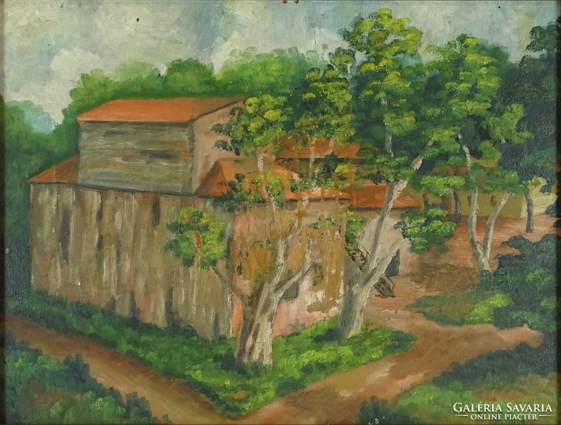 0Y228 Magyar festő XX. század : Major az erdőben