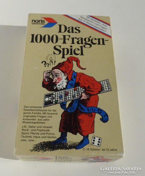 Das 1000 fragen spiel - a thousand questions game - social in German