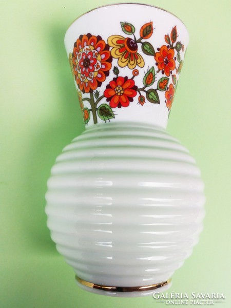 Beautiful retro designed porcelain vase