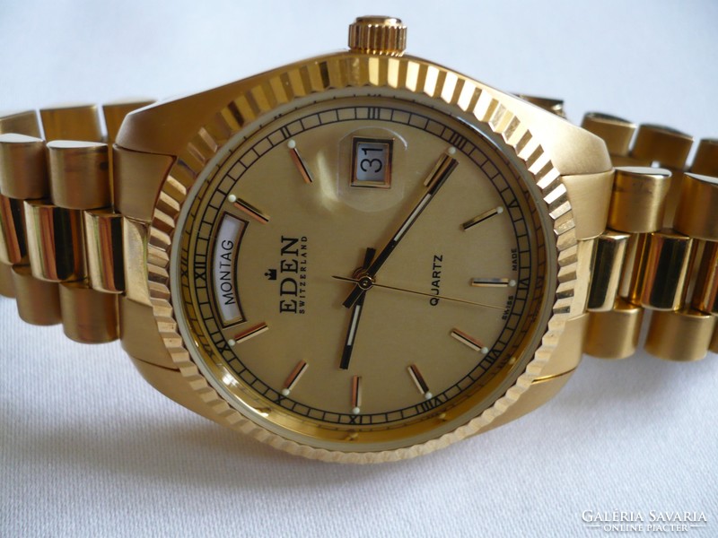 It's like Rolex 118238, but it's an Eden Swiss watch in its original box