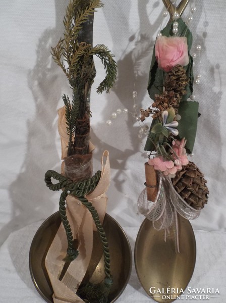 KANÁL - 2 db - AJÁNLATOT VÁROK - RÉZ - 29 x 8 cm - 26 x 5 cm - Osztrák - TÖMÖR - HIBÁTLAN