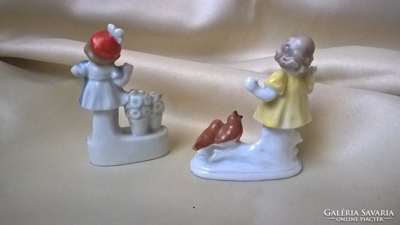 Antique porcelain little girl