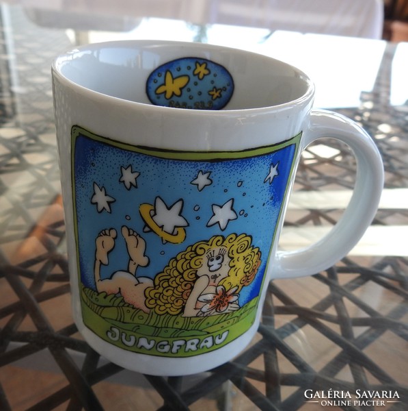 Virgo star mug - zodiac cup