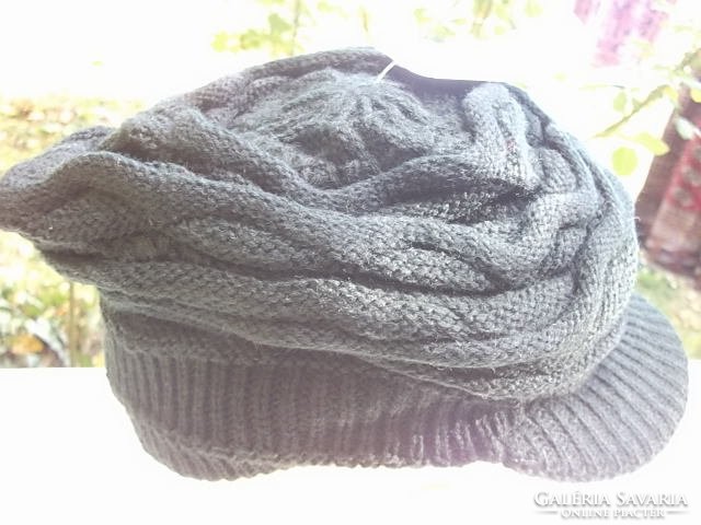 New quality ribbed knit lined women's soft leather hat in 6 colors - also available as a gift
