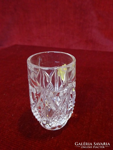 Ólomkristály likőrös pohár, Kalhammen Hülle , 24 %-os, hat darabos. Vanneki!