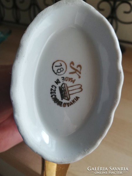 Karlovy Vary aranyozott porcelán pohár