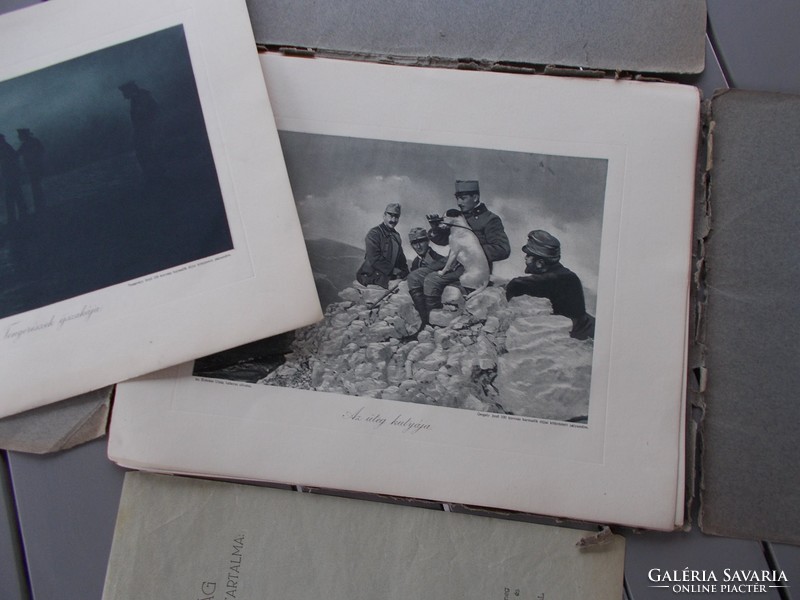 Ww1,Haborús albuma,12 képpel külön papíron
