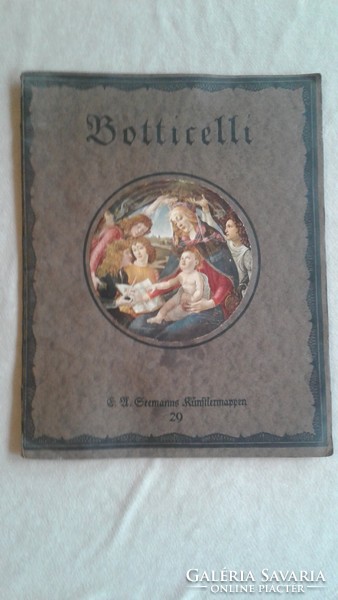 Kb 100 éves, Botticellli - E.A. Seemanns Künstlermappen Nr. 29