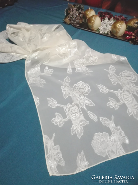 Specially woven muslin scarf 165 x 33 cm