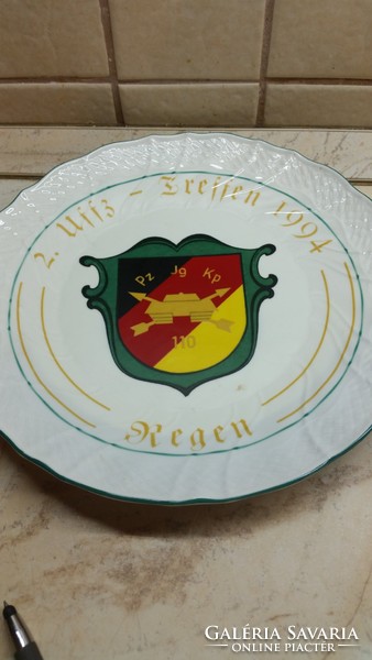 Porcelán dísztányér, falidísz eladó!Címeres Bavaria porcelán tányér