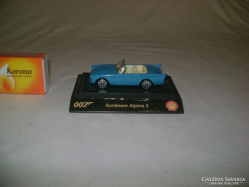 Retro match-box  " 007 Sunbeam Alpine 5 " játék autó