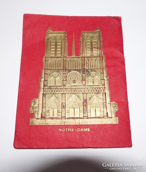 Világháborús német nyelvű párizsi útikönyv, Notre-Dame,metró,stb.
