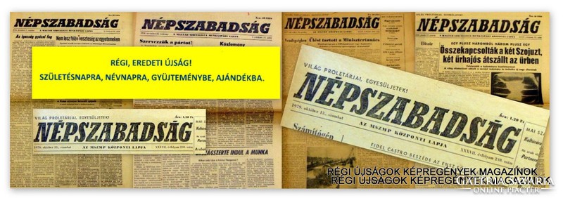 1989 február 7  /  NÉPSZABADSÁG  /  Régi ÚJSÁGOK KÉPREGÉNYEK MAGAZINOK Szs.:  9295
