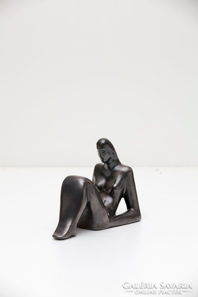 Gorka gauze (1894-1971): bookend, reclining female figure, Gorka gauze, 1932-35