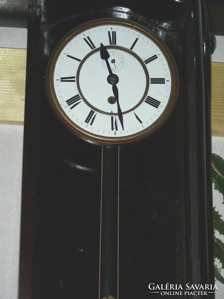 Gustav becker second wall clock