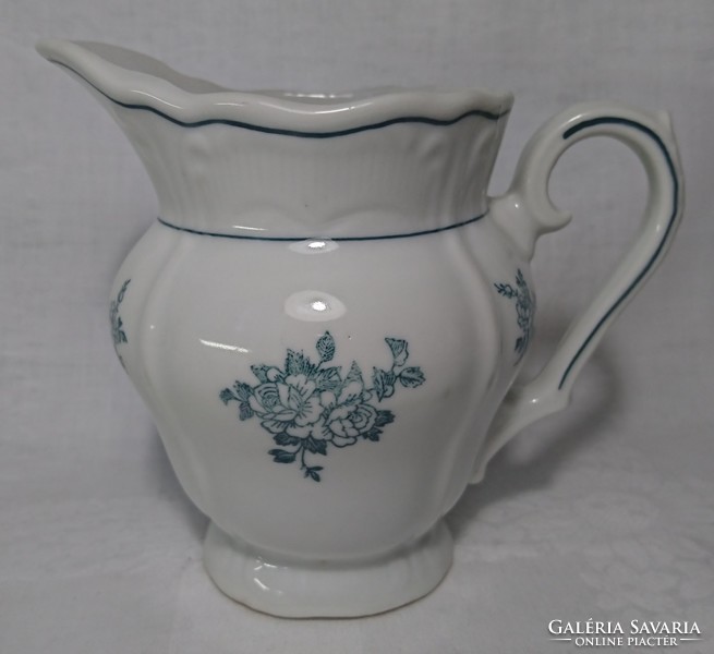 Unterglasur malerei=(painting under the glaze) milk jug in perfect condition with an old inscription