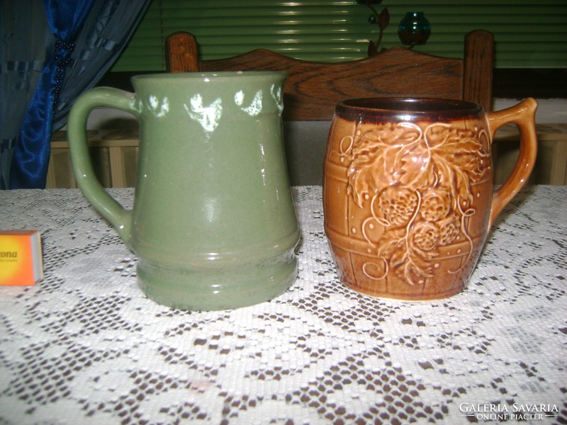 Ceramic jug - two pieces