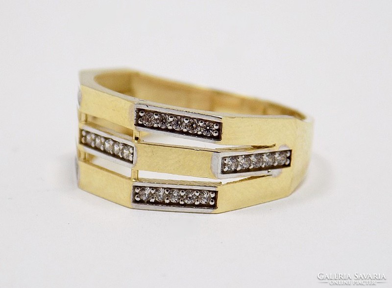 Köves arany gyűrű (ZAL-Au86980)