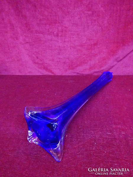 Kobalt kék váza német , 40 cm magas. Vanneki! Jókai.
