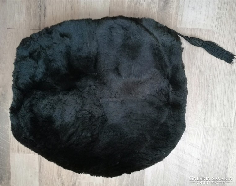 Vintage muff, irha kézmelegítő, színházi kellék