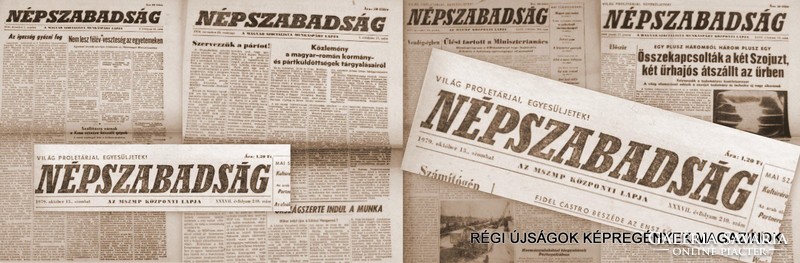 1980 március 1  /  NÉPSZABADSÁG  /  Régi ÚJSÁGOK KÉPREGÉNYEK MAGAZINOK Szs.:  9455