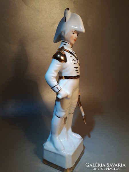 Cdc antique old porcelain soldier figure