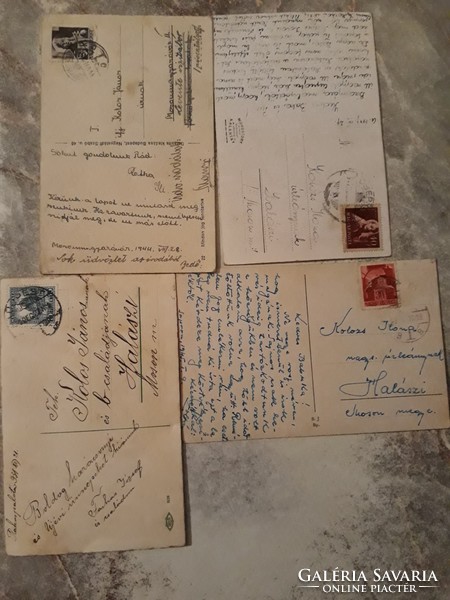 4 postcards before 1945