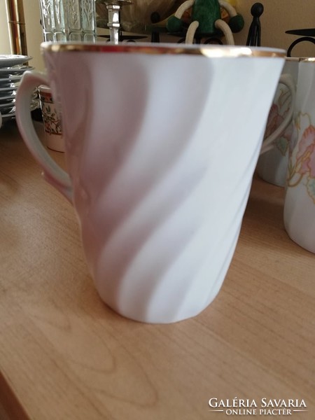 Apulum fabulous ribbed porcelain mugs 3 dl