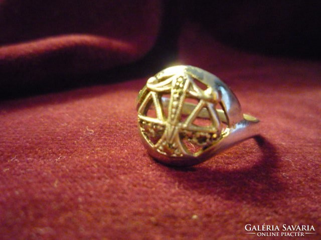 Ezüst horoszkópos gyűrű 190201 005