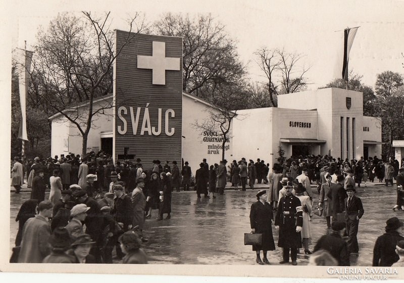 MAGYAR Budpesti Nemzetközi Vásár BNV 1941 Svájci pavilon RK