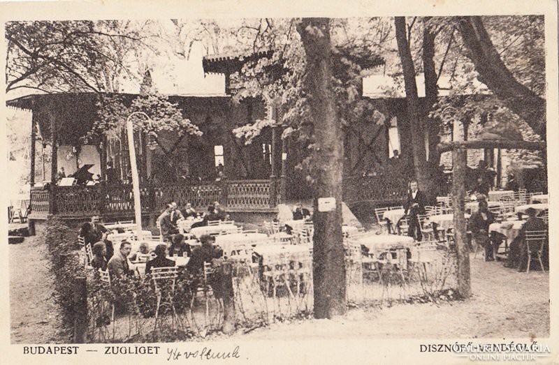 Zugliget bp. Pig 's restaurant 1926 restaurant - gasthaus