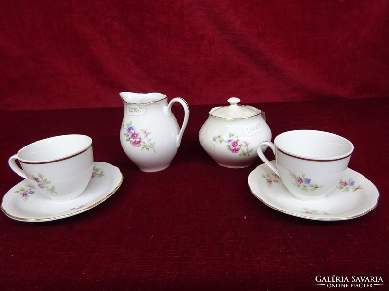 Colditz quality German porcelain coffee set for two people, six pieces. He has!